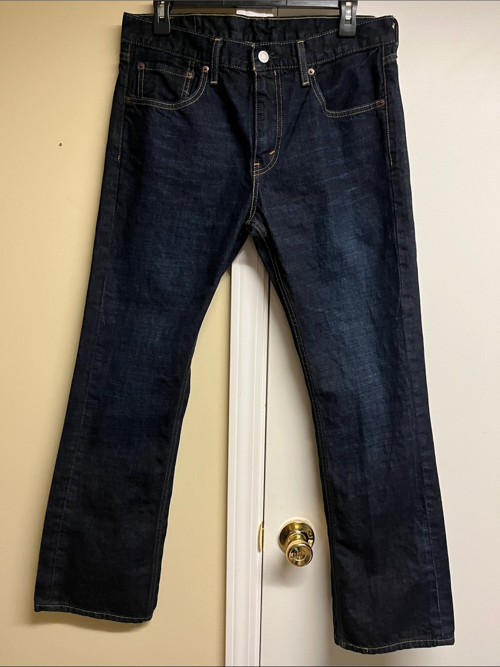 Levi’s 527 Men’s Slim Bootcut Jeans 32x30 Dark Wash
